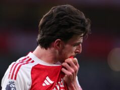 Najnovšie zranenie Arsenalu a nádeje na návrat – Declan Rice scare, situácia Martina Odegaarda Declan Rice z Arsenalu