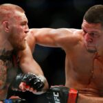 Conor McGregor (vľavo) a Nate Diaz počas ich druhého stretnutia (Getty Images)