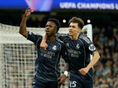 Neúspech Manchestru City dobyť skutočných kráľov Európy vyvoláva veľkú otázku Pepa Guardiolu Nico Gonzalez z City vyzerá po zápase skľúčene ako Kylian Mbappe z Realu Madrid (Reuters)