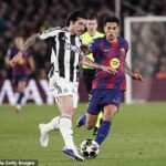 Zranenie Sandra Tonaliho, ktoré ho prinútilo nastúpiť proti Barcelone, nemusí byť také zlé, ako sa na prvý pohľad obávalo