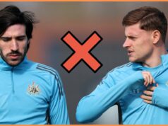 Newcastle riskuje stratu štyroch hráčov proti Barcelone Newcastle riskuje stratu štyroch hráčov proti Barcelone