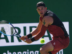 Obhajca titulu Jack Draper postupuje do 16. kola v Indian Wells Jack Draper trafil strelu počas víťazstva nad Robertom Bautistom Agutom na turnaji BNP Paribas Open v Indian Wells, Kalifornia, 7. marca 2026.