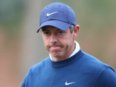 Obrovské obavy Roryho McIlroya vznesené pred Masters, keď hviezda hovorila o brutálnych plánoch Rory McIlroy zo Severného Írska sa pozerá z desiateho greenu počas druhého kola THE PLAYERS Championship 2026 na ihrisku THE PLAYERS Stadium na TPC Sawgrass 13. marca 2026 v Ponte Vedra Beach na Floride.