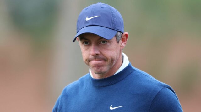 Obrovské obavy Roryho McIlroya vznesené pred Masters, keď hviezda hovorila Rory McIlroy zo Severného Írska sa pozerá z desiateho greenu počas druhého kola THE PLAYERS Championship 2026 na ihrisku THE PLAYERS Stadium na TPC Sawgrass 13. marca 2026 v Ponte Vedra Beach na Floride.