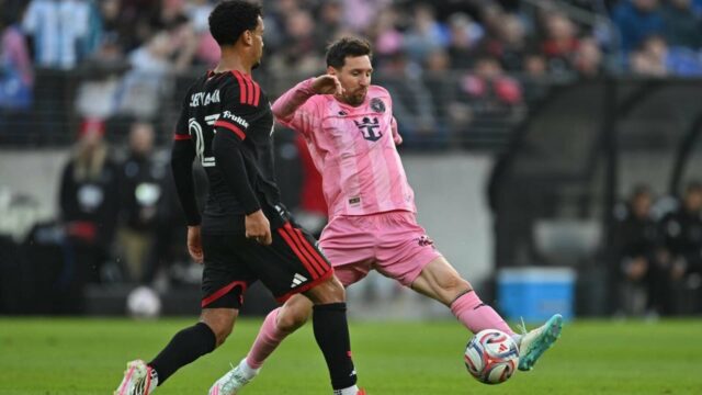 Obrovské publikum v Baltimore vidí Lionela Messiho, Inter Miami na okraji DC United
