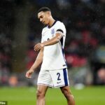 Zdá sa, že nádeje Trenta Alexnadera-Arnolda z majstrovstiev sveta zmaril Thomas Tuchel