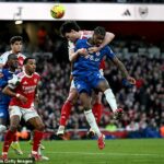 Declan Rice mal byť potrestaný za vyššie uvedenú hádzanú proti Chelsea