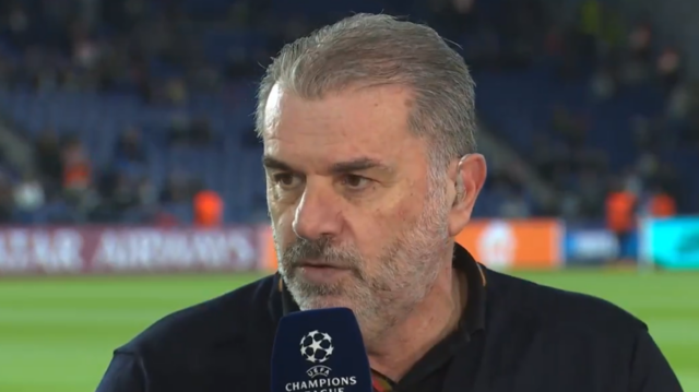 Ange Postecoglou hovorí na TNT