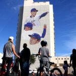 Ohtani, Yamamoto, Sasaki ocenení v 12-poschodovej nástennej maľbe Dodgers