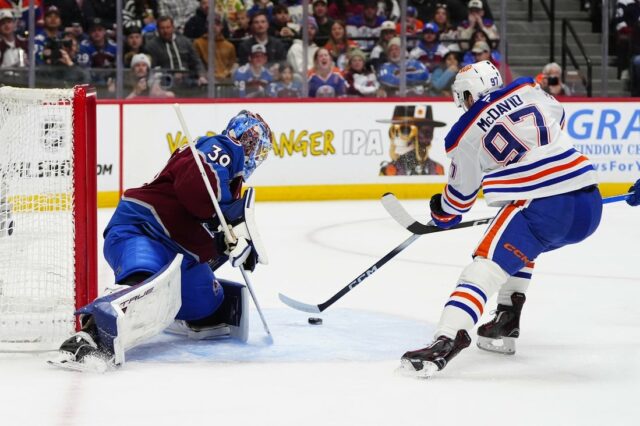 NHL: Edmonton Oilers v Colorade Avalanche