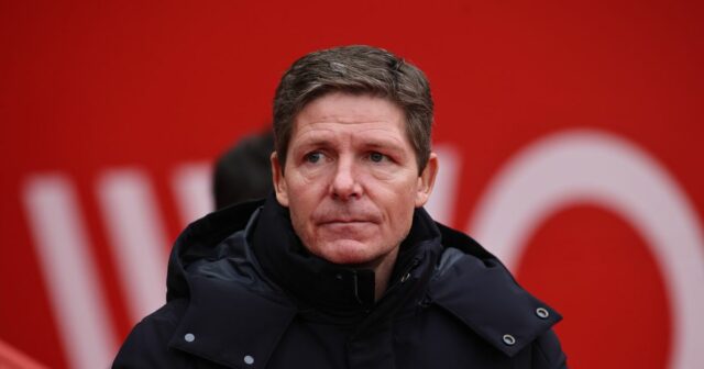 Manažér Crystal Palace Oliver Glasner