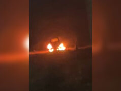 Osadníci pália vozidlá v meste neďaleko Hebronu | Okupovaný Západný breh Osadníci pália vozidlá v meste neďaleko Hebronu | Okupovaný Západný breh