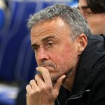 Luis Enrique počas hry PSG