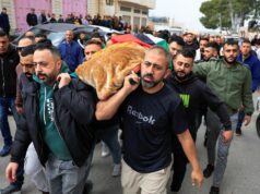 Palestínčania pochovali štyri ženy zabité pri iránskom raketovom útoku | Americko-izraelská vojna proti Iránu Palestínčania pochovali štyri ženy zabité pri iránskom raketovom útoku | Americko-izraelská vojna proti Iránu