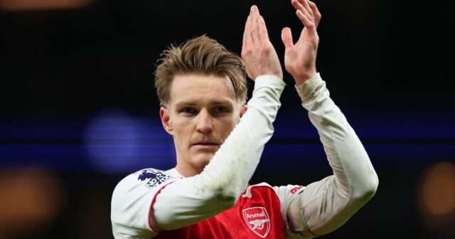 Kapitán Arsenalu Martin Odegaard