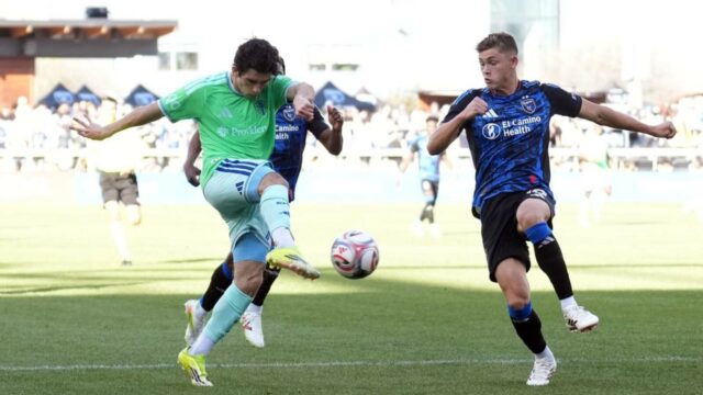 Paul Rothrock strelil prvý gól na Quakes v celej sezóne, Sounders vyhrali 1:0
