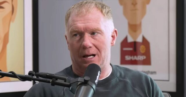 Paul Scholes zdieľa text Michaela Carricka po reakcii Guy Utd|Futbal|Športová aktivita 
