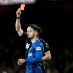 Pedro Neto dostal ďalšiu sankciu za červenú kartu proti Arsenalu (Getty)