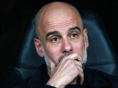 Pep Guardiola povedal, že zápas o titul v Man City v najskoršom bode Arsenalu sa podľa odvážnych predpovedí skončí Pep Guardiola sa pozerá