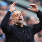 Pep Guardiola, hlavný tréner / manažér Manchestru City s Marcom Guehim