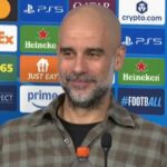 Pep Guardiola na tlačovej konferencii