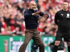 Pep Guardiola vydal prísne varovanie Wembley len pár minút pred finále Carabao Cupu Pep Guardiola, manažér Manchestru City, reaguje počas finále Carabao Cupu