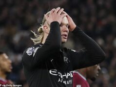 Pep Guardiola zahajuje vytrvalú obranu plachého Erlinga Haalanda uprostred neplodného behu hviezdy Manchestru City – ale trvá na tom, že útočník NIE JE zranený Erling Haaland strelil v posledných 18 zápasoch za Manchester City iba dva góly z otvorenej hry