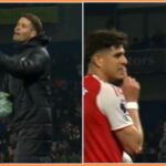 Piero Hincapie z Arsenalu umlčí Fabiana Hurzelera z Brightonu