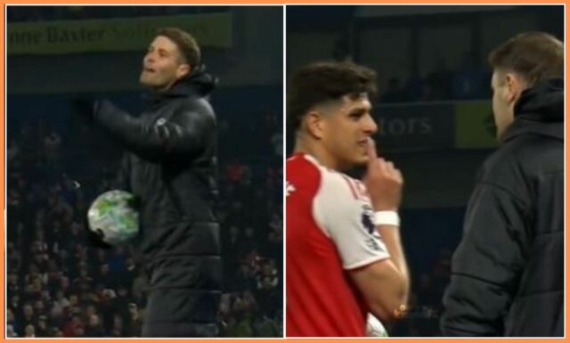 Piero Hincapie z Arsenalu umlčí Fabiana Hurzelera z Brightonu
