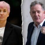 Piers Morgan kritizuje Megan Rapinoeovú za mlčanie o iránskom ženskom futbale