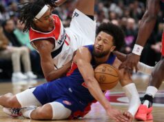 Pistons‘ Cade Cunningham vypadol najmenej dva týždne so skolabovanými pľúcami Pistons' Cade Cunningham vypadol najmenej dva týždne so skolabovanými pľúcami