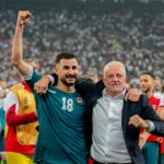 Irak oslavoval, keď sa v novembri kvalifikoval do play-off