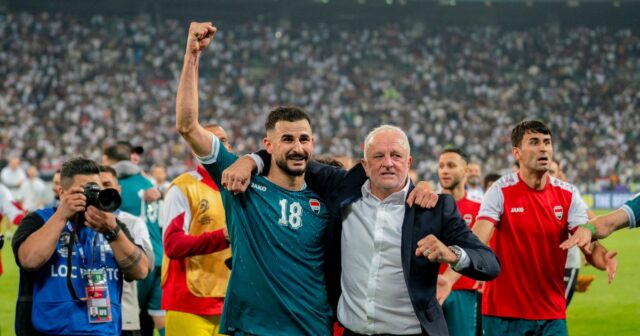 Irak oslavoval, keď sa v novembri kvalifikoval do play-off