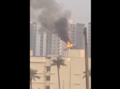 Požiar a škody po údere na areál veľvyslanectva USA v Bagdade | Americko-izraelská vojna proti Iránu Požiar a škody po údere na areál veľvyslanectva USA v Bagdade | Americko-izraelská vojna proti Iránu