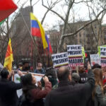 Pred americkým súdom prepukli protesty pre prípad Madura | Správy Donalda Trumpa