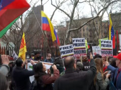 Pred americkým súdom prepukli protesty pre prípad Madura | Správy Donalda Trumpa Pred americkým súdom prepukli protesty pre prípad Madura | Správy Donalda Trumpa