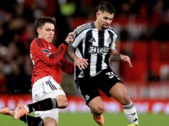 Predpovede Newcastle vs Man Utd ako odborníci hovoria o výsledku to isté Manuel Ugarte z Manchestru United bojuje s Brunom Guimaraesom