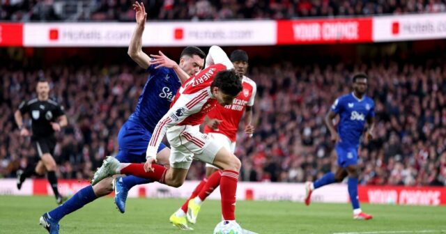Premier League vysvetľuje, že Arsenal zamietol penaltu proti Evertonu po kontrole VAR | Futbal | Šport
