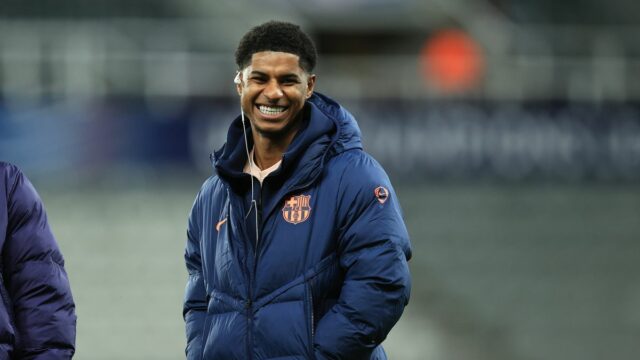 Prestup Marcusa Rashforda do Barcelony sa výrazne zmenil, keď sa Marcus Rashford pred zápasom osemfinále Ligy majstrov UEFA 2025/26 16. zápas medzi Newcastle United FC a FC Barcelona v St. James' Park