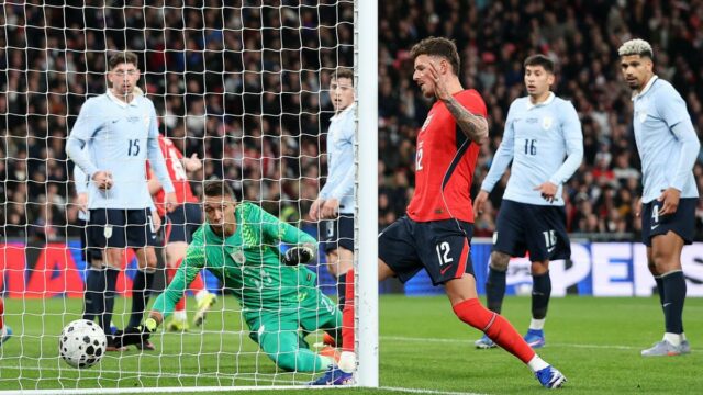 Príprava na majstrovstvá sveta 2026: Ben White vypískali domáci fanúšikovia, Príprava na majstrovstvá sveta 2026: Ben White vypískali domáci fanúšikovia, keď Anglicko remizovalo s Uruguajom 1:1