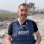 Raketové útoky blízko reportéra počas izraelských útokov v Libanone | Izrael útočí na Libanon