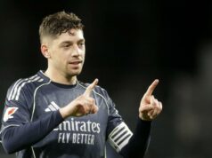 Real Madrid jazdí na víťazovi Valverde, aby porazil Celtu Vigo a zostal v boji o titul v La Lige Real Madrid jazdí na víťazovi Valverde, aby porazil Celtu Vigo a zostal v boji o titul v La Lige