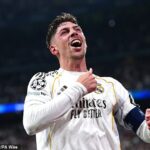 Fede Valverde predviedol najlepší výkon v kariére s úžasným hetrikom a porazil Manchester City