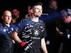 Realita je taká, že väčšina snov o MMA zlyhá – Hardwick Harry Hardwick leží na pôde oktagonu po prehratom boji s Kaue Fernandes