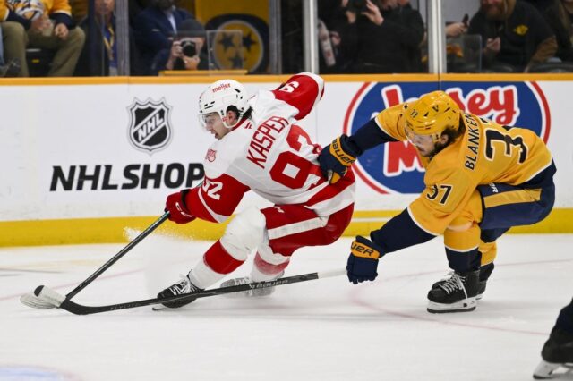Red Wings naháňajú úplné úsilie v návrate domov vs. Knights NHL: Detroit Red Wings v Nashville Predators
