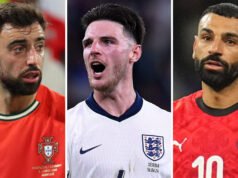 Rice, Salah, Fernandes patria medzi hráčov s najväčším počtom hráčov v Premier League Rice, Salah, Fernandes patria medzi hráčov s najväčším počtom hráčov v Premier League