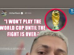 Richarlison vracia úder po „falošnom“ vyhlásení o majstrovstvách sveta: Hviezda Spurs nahnevane reaguje na tvrdenia, že po amerických útokoch odmietne hrať za Brazíliu v USA Richarlison odpovedal, že nebude hrať na majstrovstvách sveta uprostred konfliktu na Blízkom východe