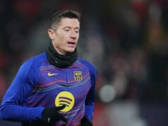 Robert Lewandowski vypadol zo semifinále Copa del Rey Barcy proti Atléticu Robert Lewandowski vypadol zo semifinále Copa del Rey Barcy proti Atléticu