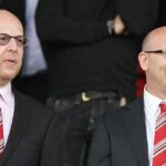 Joel (vpravo) a Avram Glazer