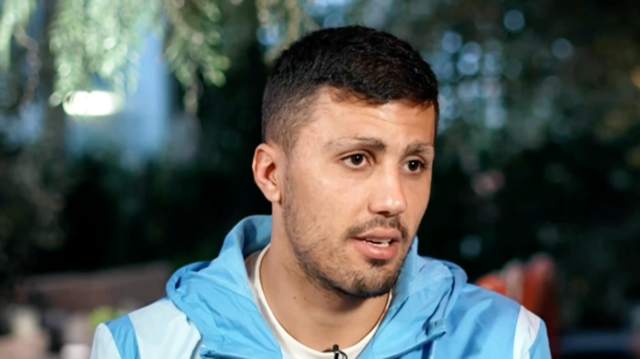 Rodri hovorí pre Sky Sports